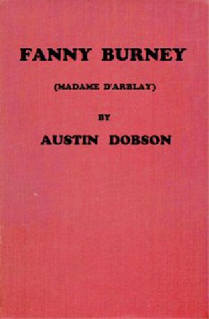 [Gutenberg 48806] • Fanny Burney (Madame D'Arblay)